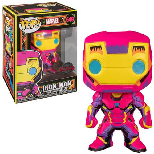 Iron Man Black Light US Exclusive Pop! Vinyl