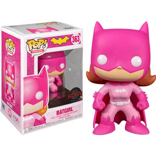 Batman Batgirl Breast Cancer Awareness Pop! Vinyl