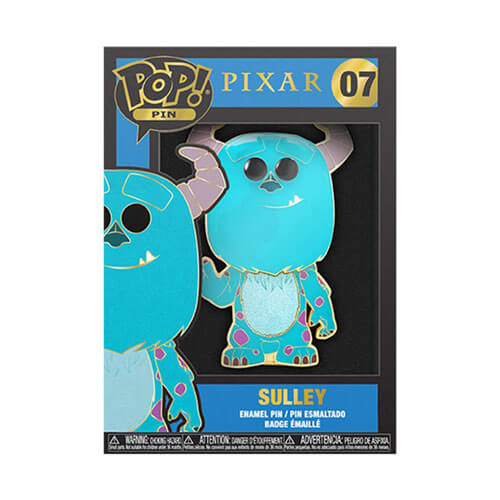 Monsters Inc Sulley 4" Pop! Enamel Pin