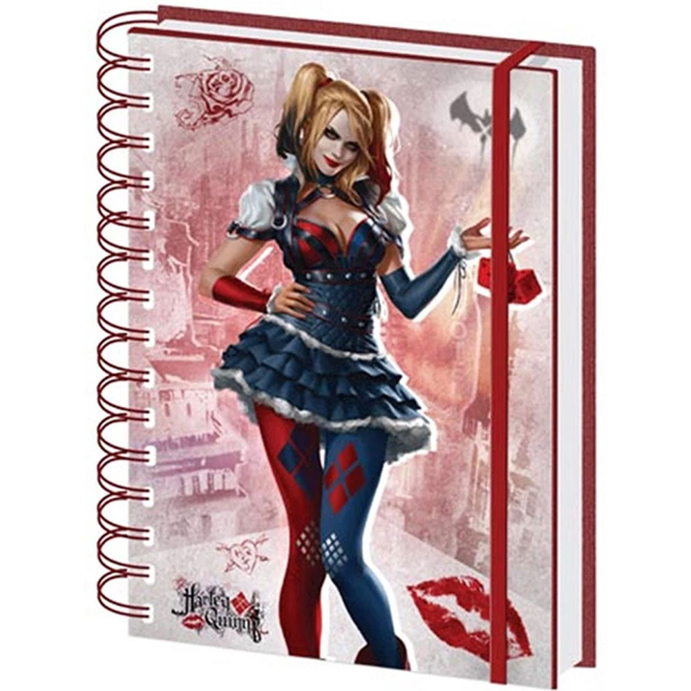 Batman Arkham Knight Harley Quinn A5 Notebook