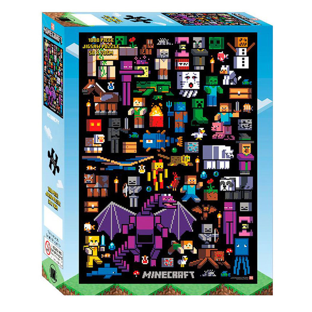 Puzzle minecraft 1000pc puzzle