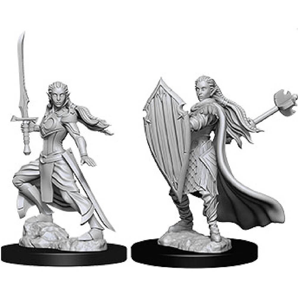 D&D Nolzurs Marvelous Unpainted Miniatures Elf Female Wizard