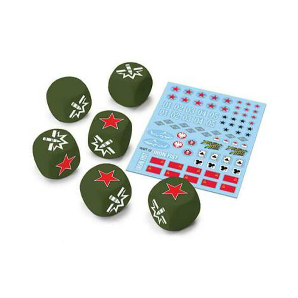 World of Tanks Minis Game Activado Pack Dice Set