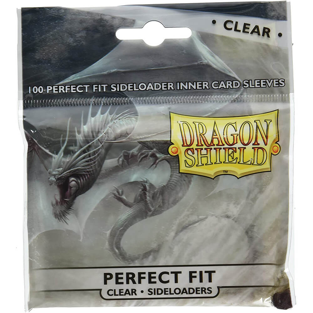 Dragon Shield ärmar Perfekt fit sideloader 100pk