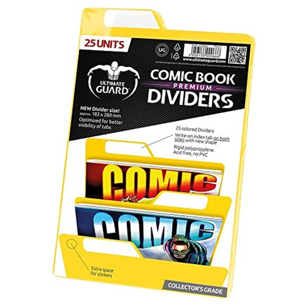 Ultimate Guard Premium Dividers de cómics 25pk