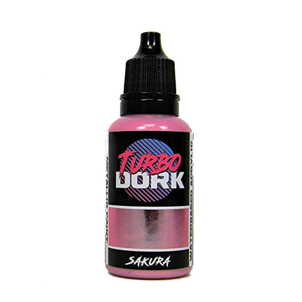 Turbo Dork Metallic Acrilic Paint da 20 ml bottiglia