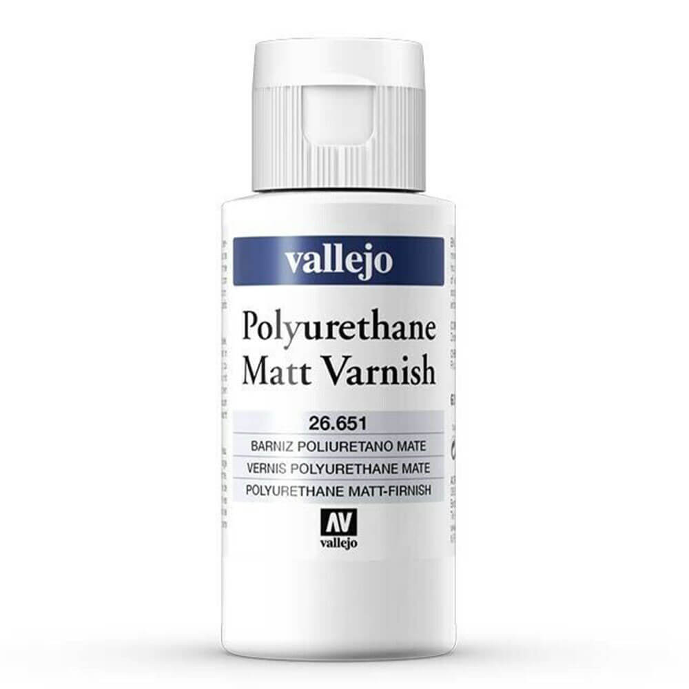 Verniz de poliuretano à base de água de Vallejo 60ml