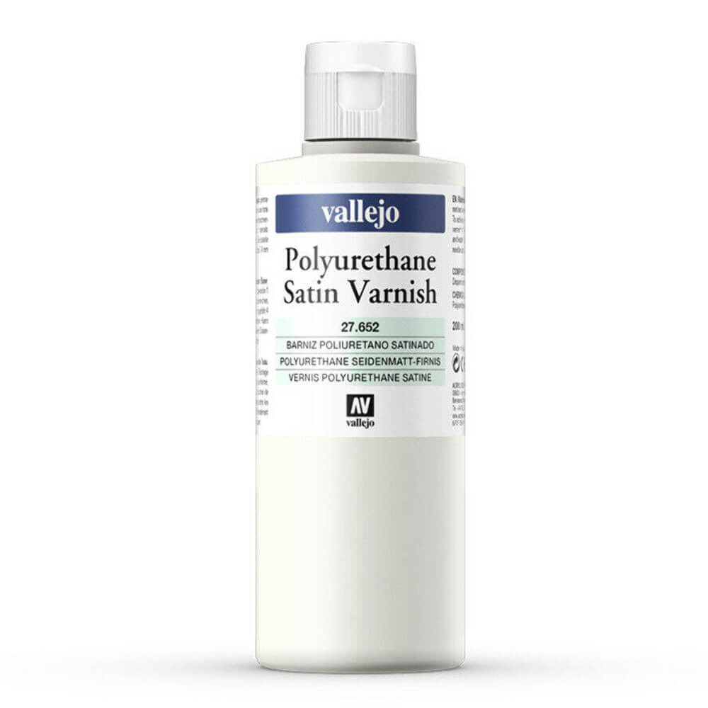 Varnis de polyuréthane à base d'eau de Vallejo 200 ml