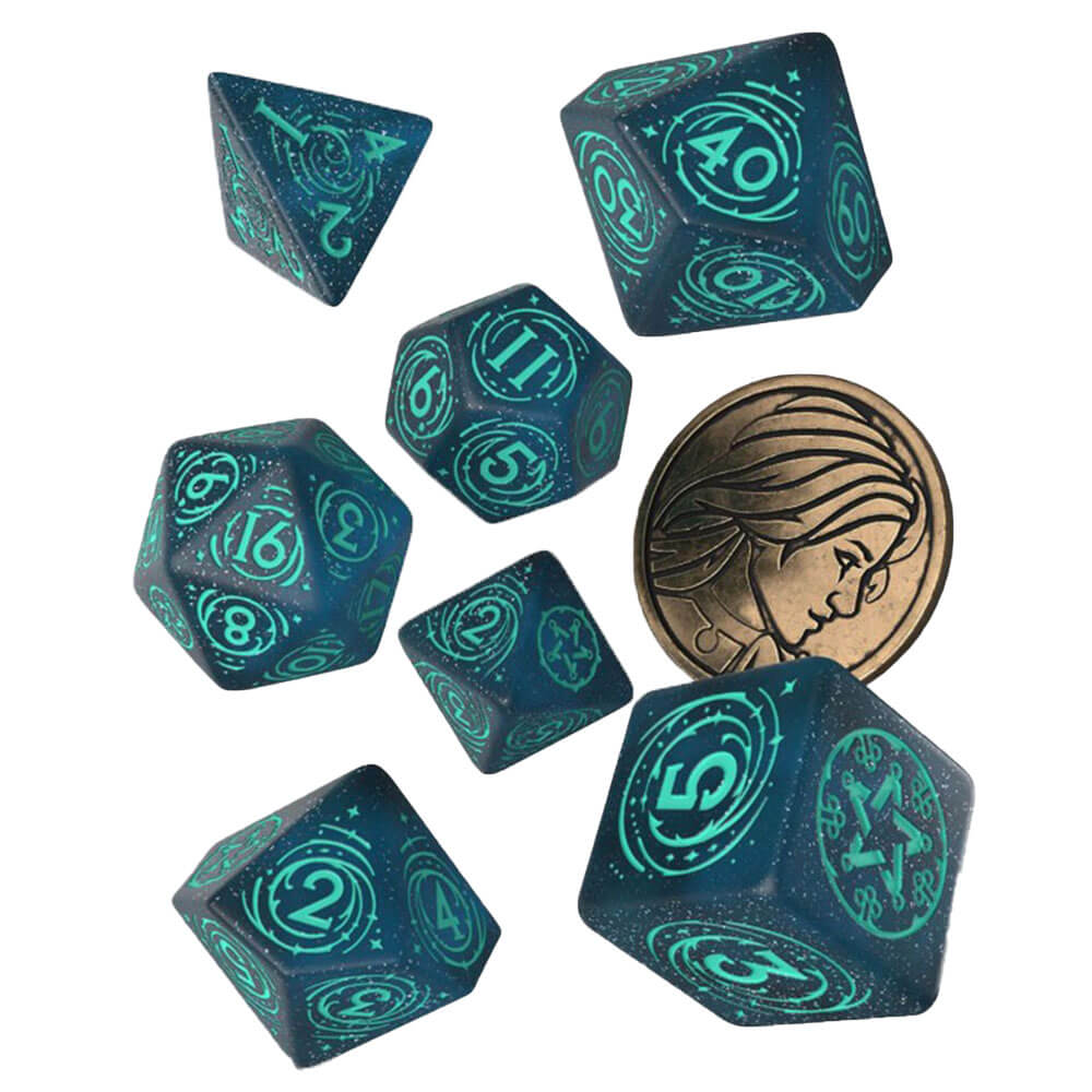 The Witcher Dice Set Yennefer