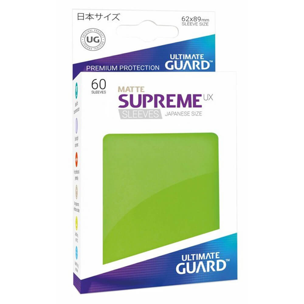 UG Supreme UX Matteカードスリーブ日本のサイズ