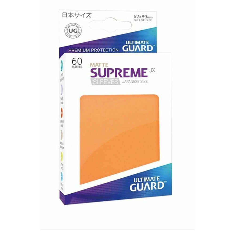 UG Supreme Ux Matte Card Rleeves Japoński rozmiar