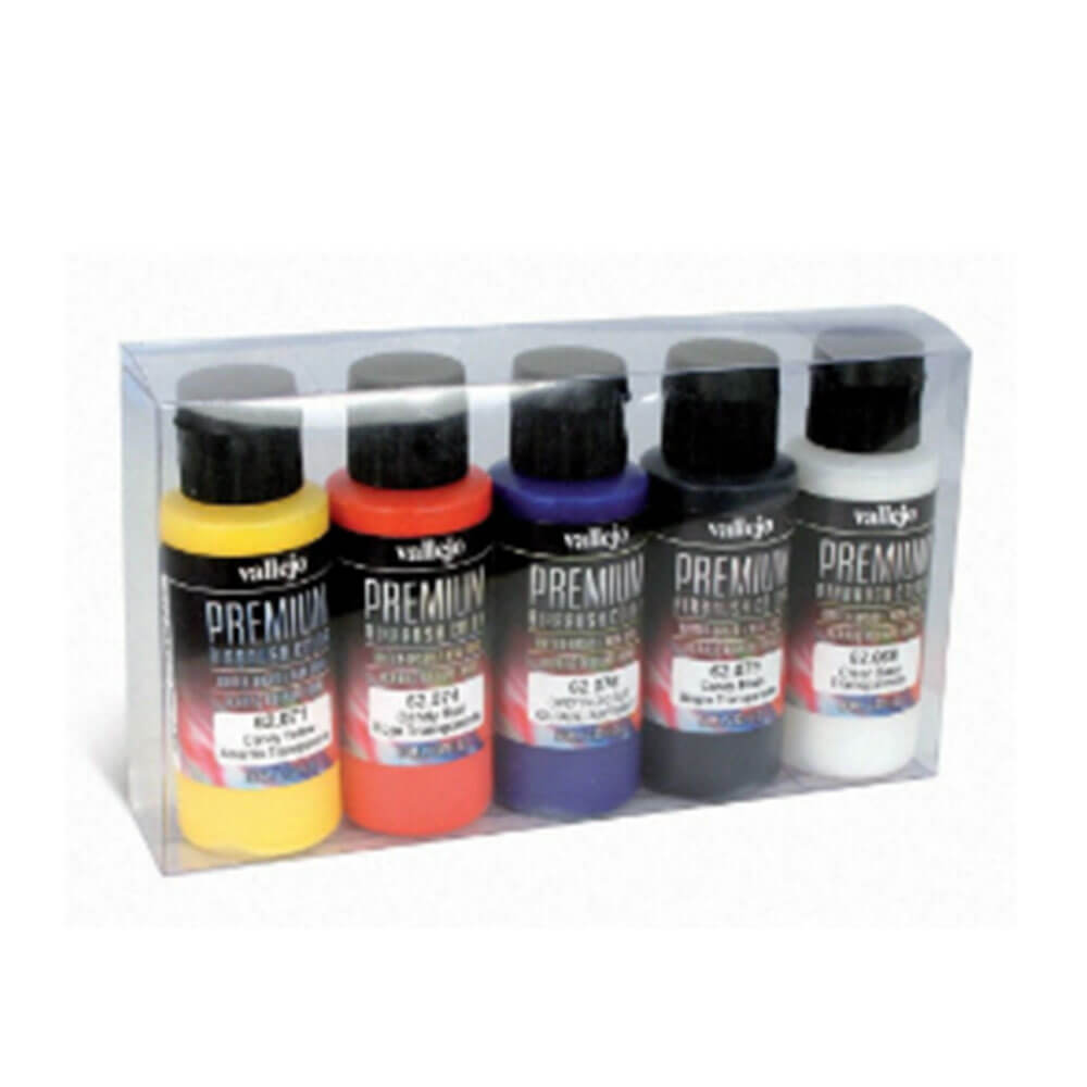 Ensemble de peinture de couleur premium Vallejo de 5