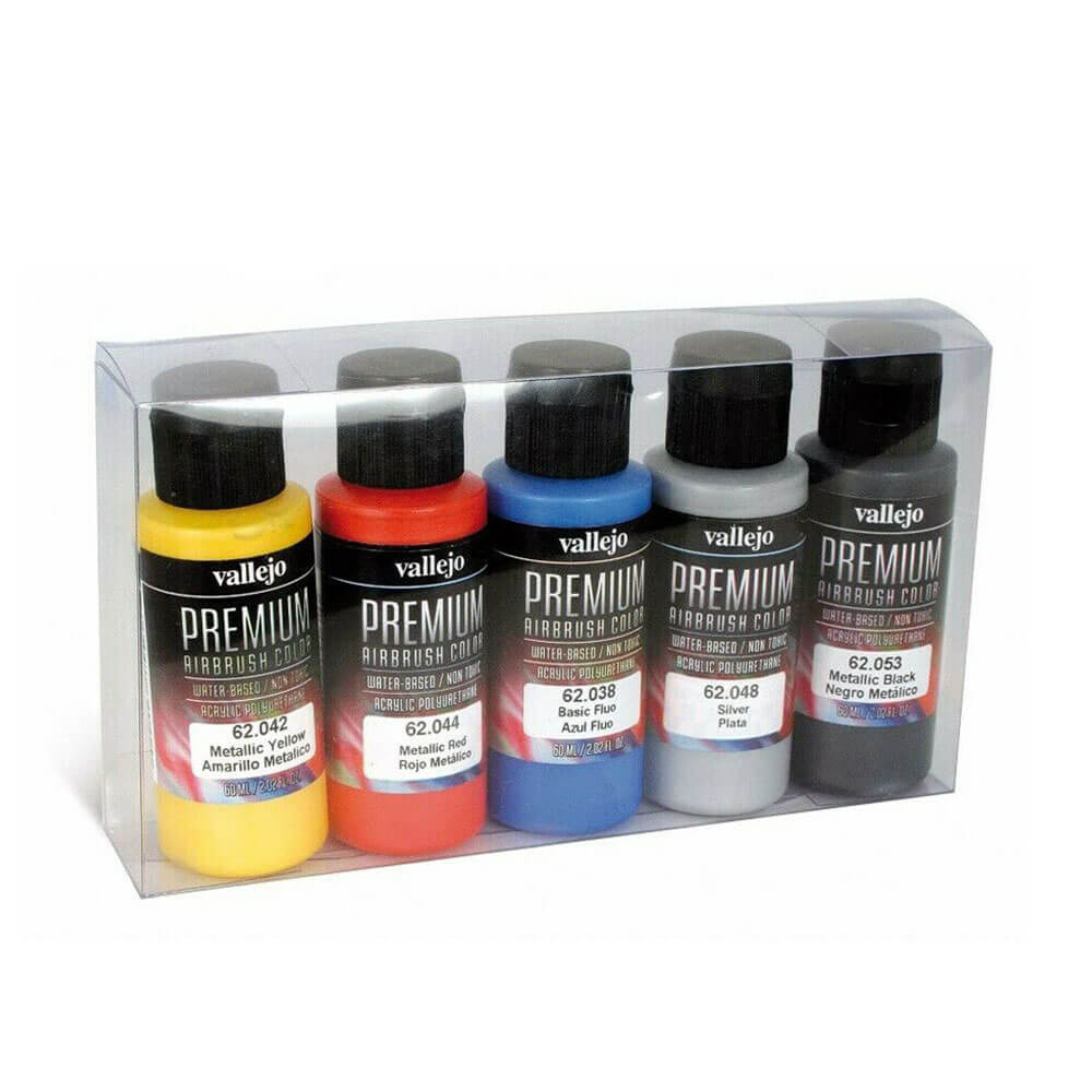 Vallejo Premium Color Paint Set of 5