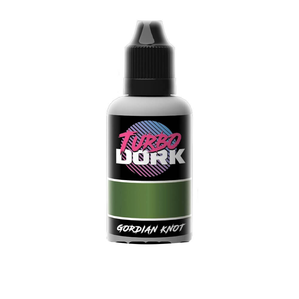 Turbo dork metallisk akrylfärgflaska 20 ml