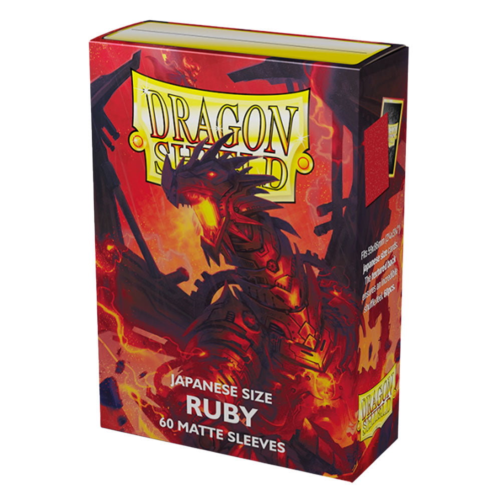 Dragon Shield Japońskie matowe rękawy 60pcs