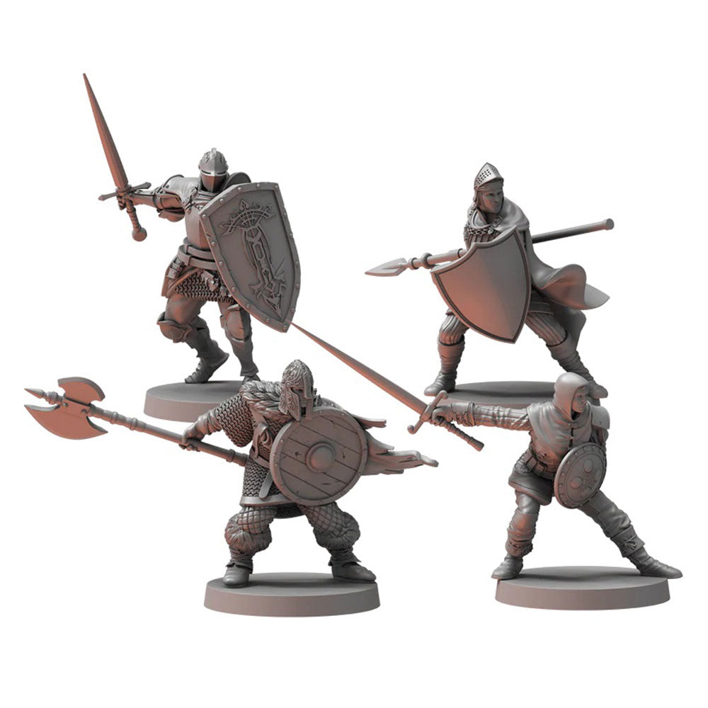 Dark Souls Rpg Unkindled Heroes Miniature Set