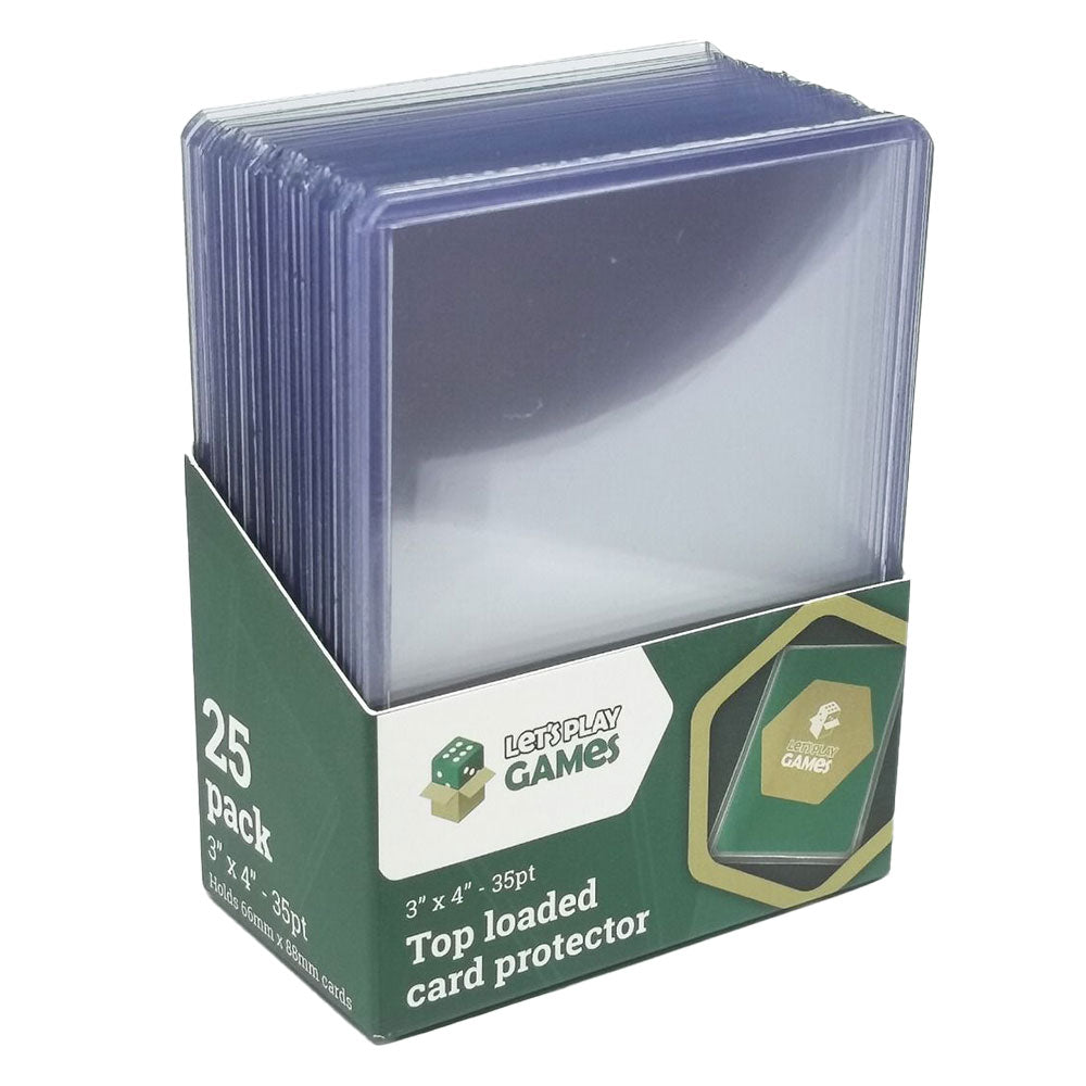 LPG Top Loaded Card Protector 3x4 "25pcs