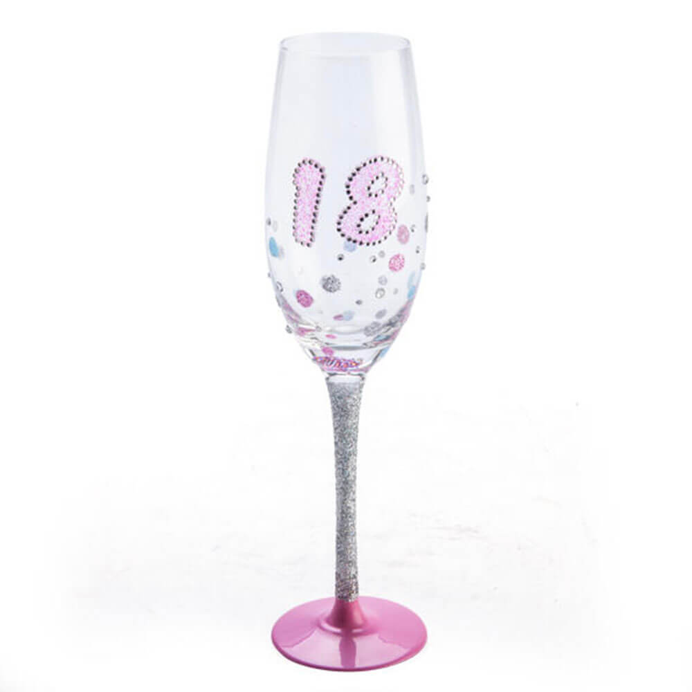 Fødselsdag Sparkle Champagne Flute