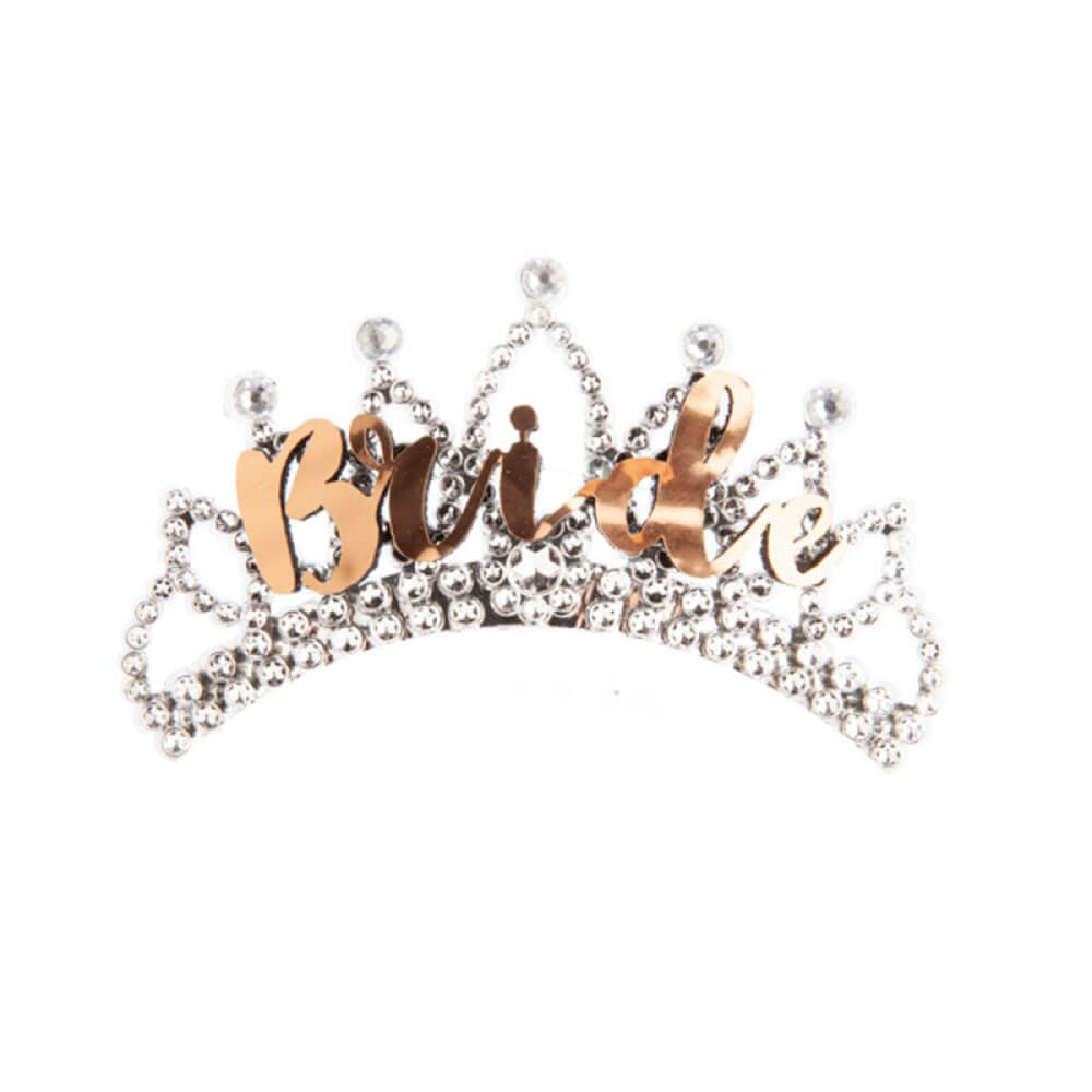 Alandra Rose Gold og Silver Tiara