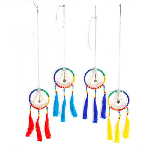 Chakra Dreamcatcher Car Charm