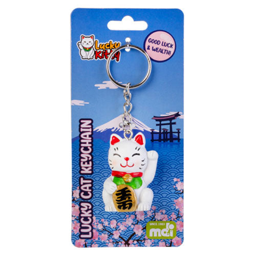 Lucky Cat Keychain