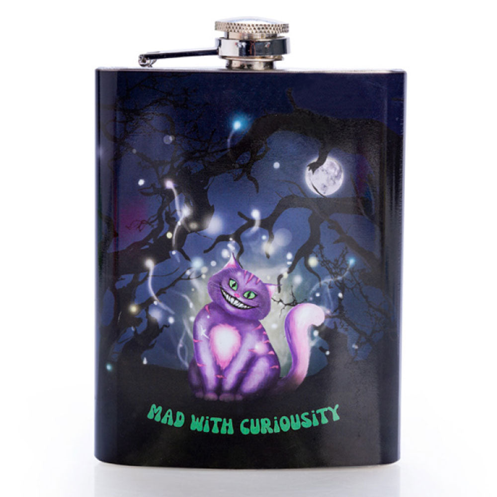 Mad Cat Metal Flask