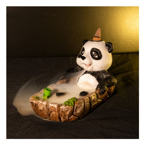 Panda Backflow Incense Burner