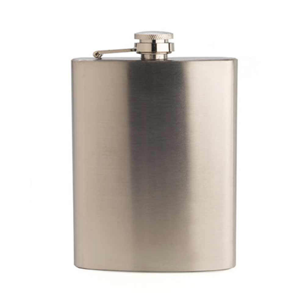 Plain Metal Flask