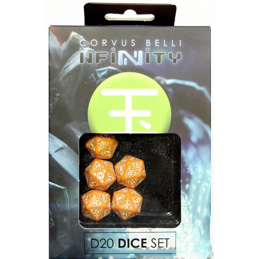 Infinity D20 Zestaw kości