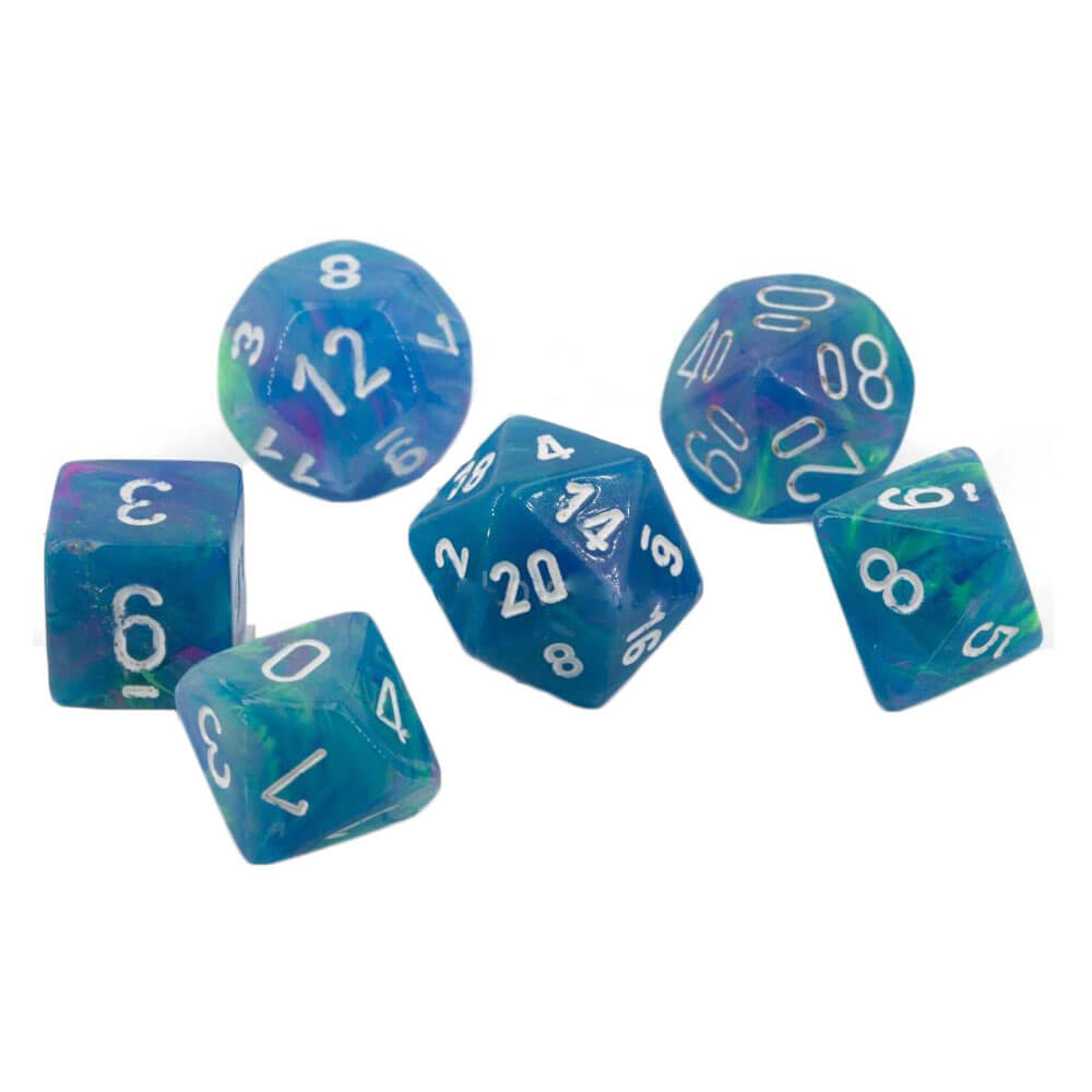 Conjunto festivo poliédrico de 7-moros de Chessex