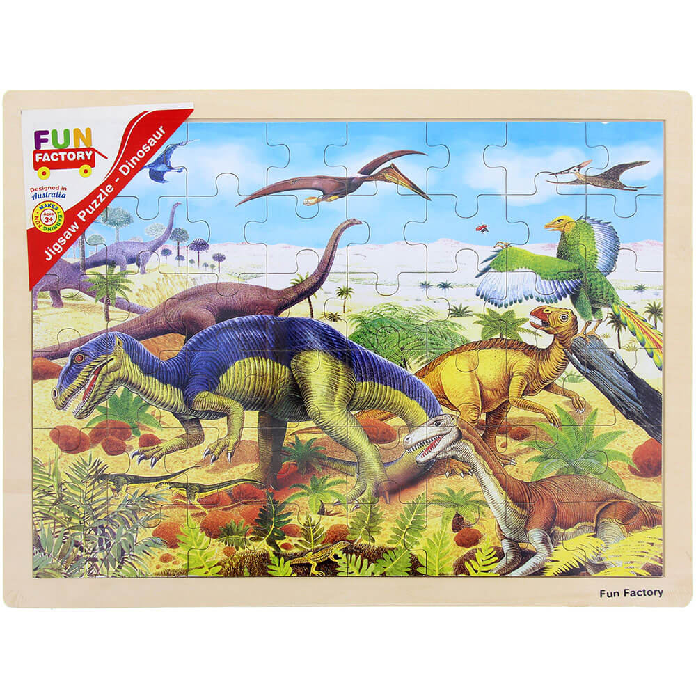 Drewniana puzzle układanki 48pcs