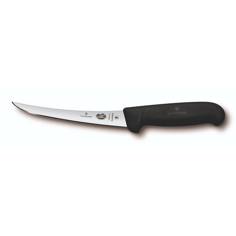 Buet smalle blad fibrox udbenet kniv 15 cm