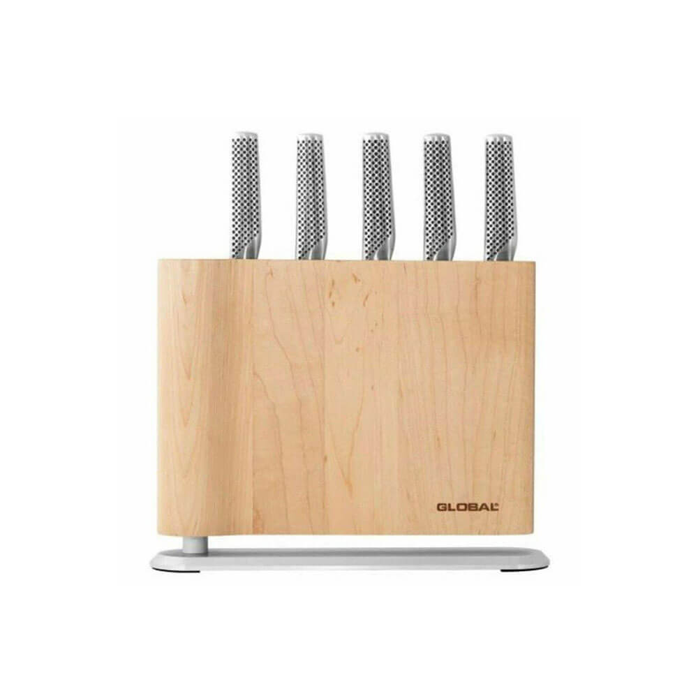 Global Knives UKU Messerblock-Set (6 Stück)