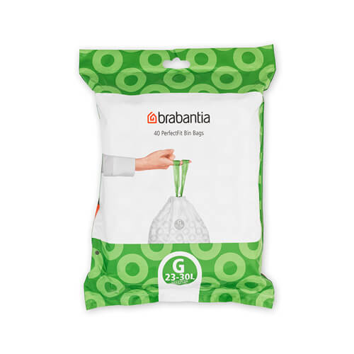 Brabantia Smartfix Pedal Bin Liner (40 Bags)