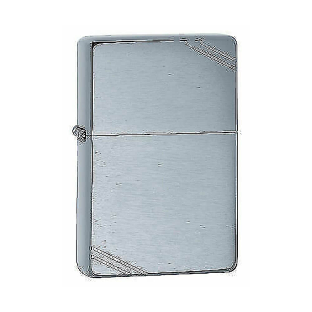 Accendino con finitura spazzolata vintage Zippo