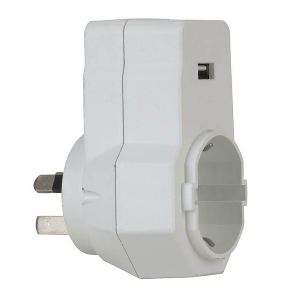 AU/NZ Inbound Mains Travel Adapter