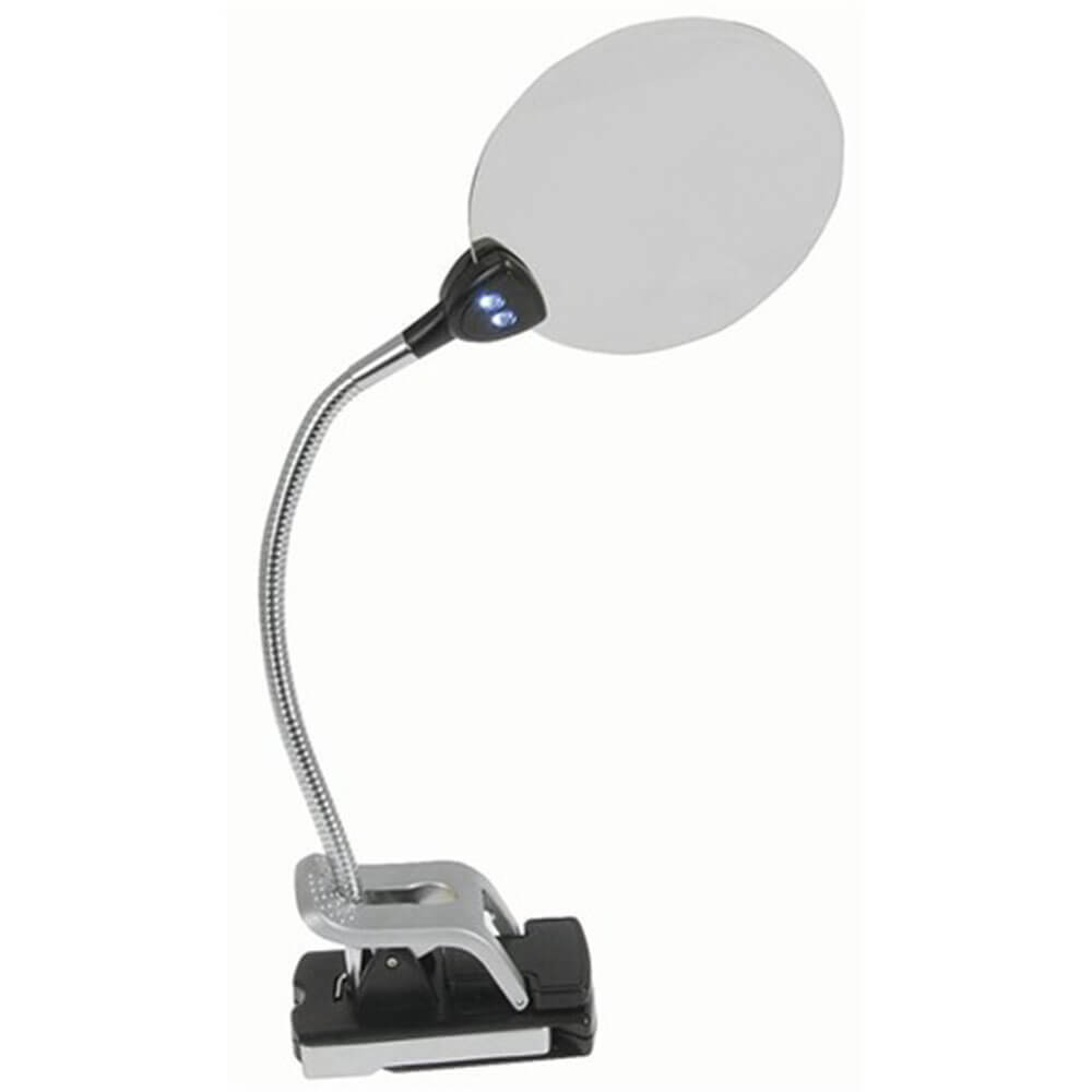 Illuminated Gooseneck Magnifier