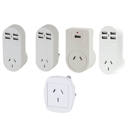 Mains Travel Adaptor