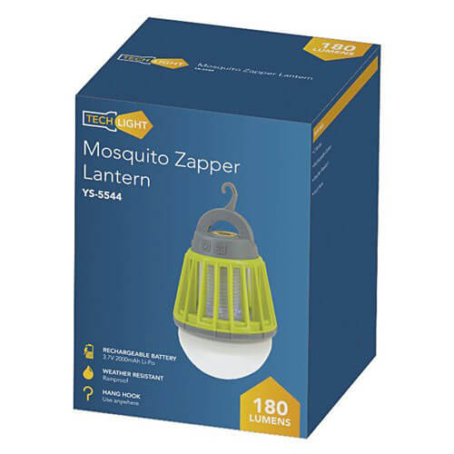 Mosquito Zapper w/ 180 Lumen LED Lantern