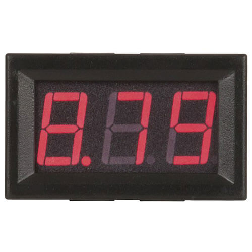 Self-Powered Red LED Voltmeter