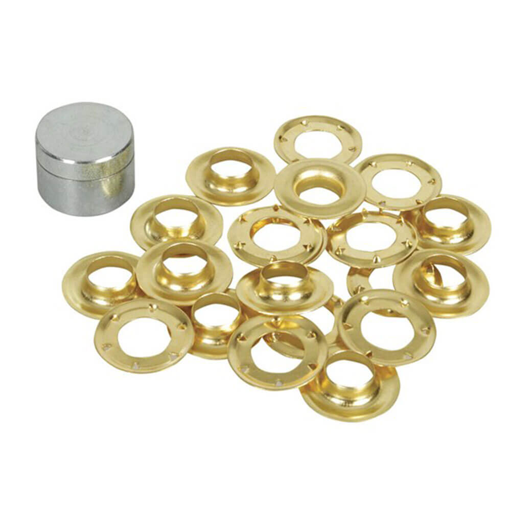 Luifel Eyet Kit Brass 10 Pack