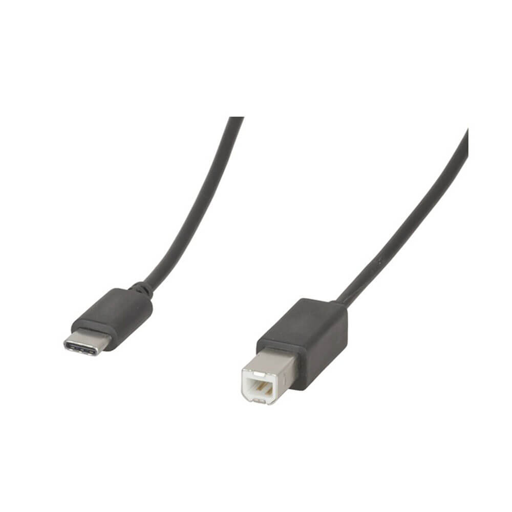 USB 2.0 tipo-C enchufe para enchufar el cable 1.8m