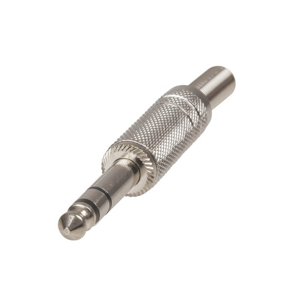  Stereostecker mit Feder 6,5 mm