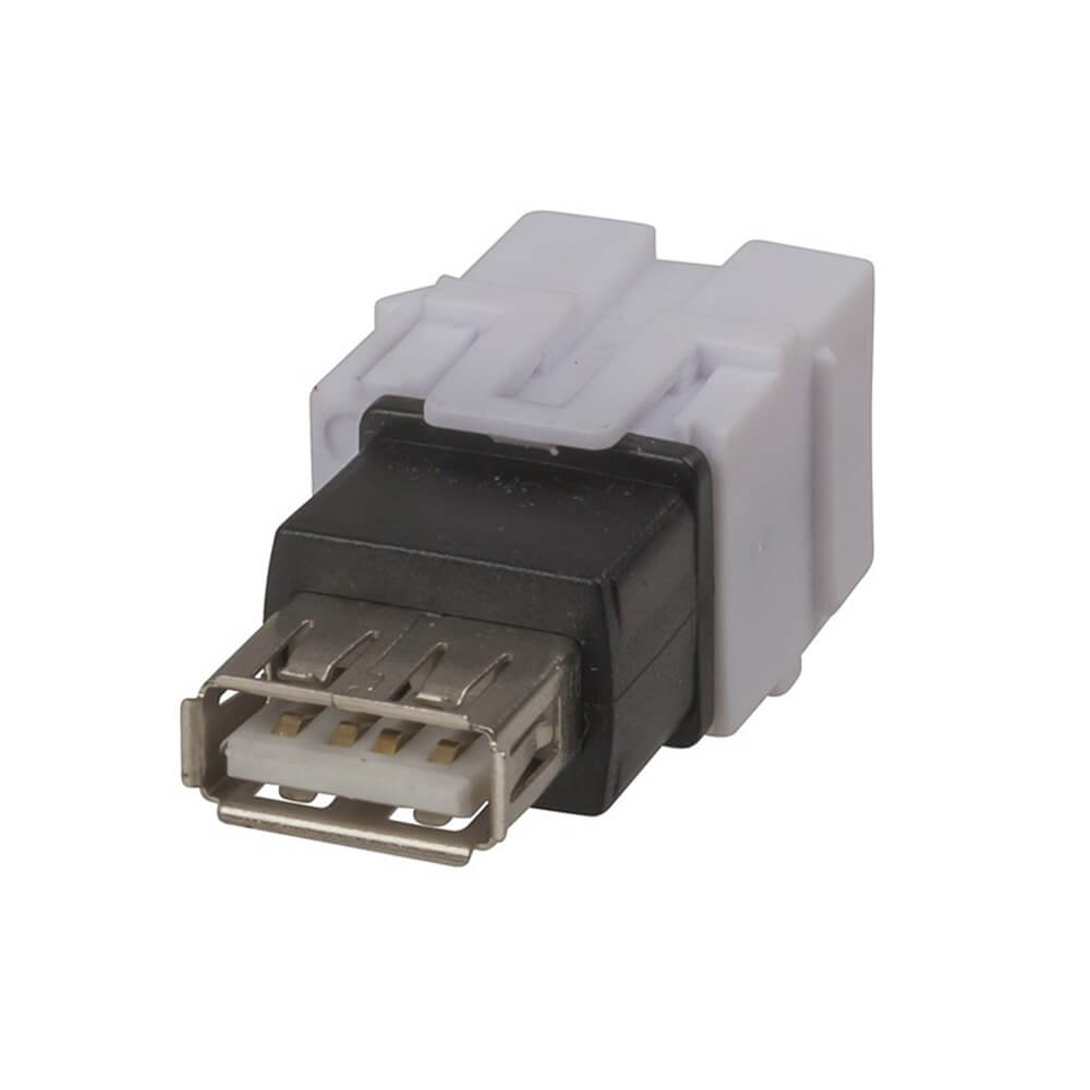 Keystone Insert Connector (White)