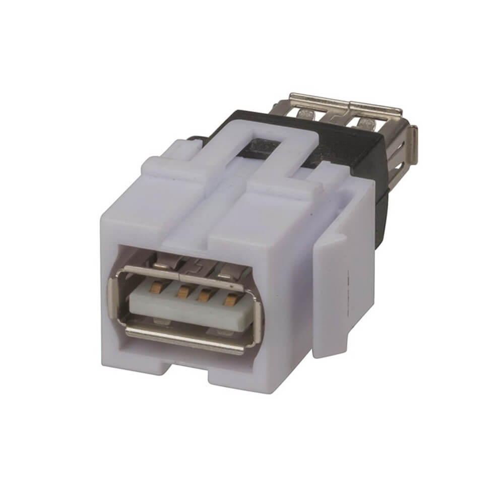 Keystone Insert Connector (White)