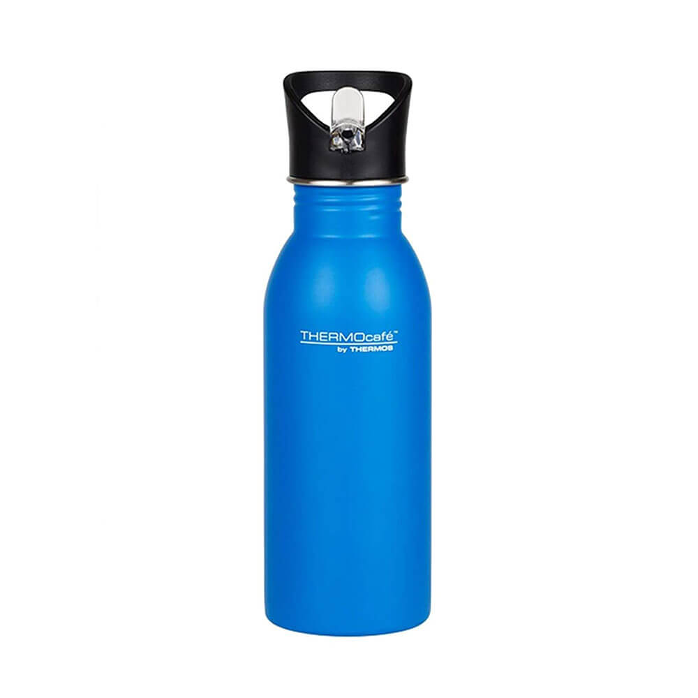 S/Steel Single Wall Hydration Bottle w/Straw