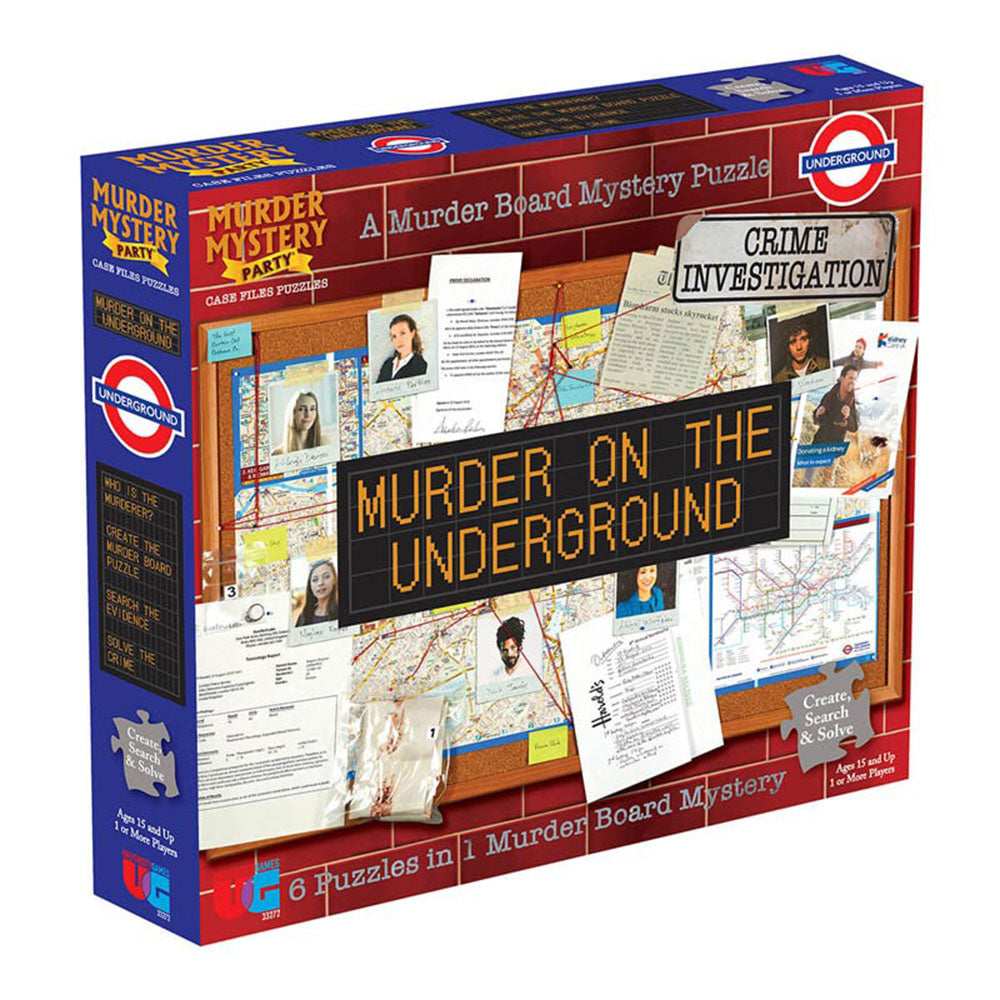 Mord Mystery Party Case File Puzzle