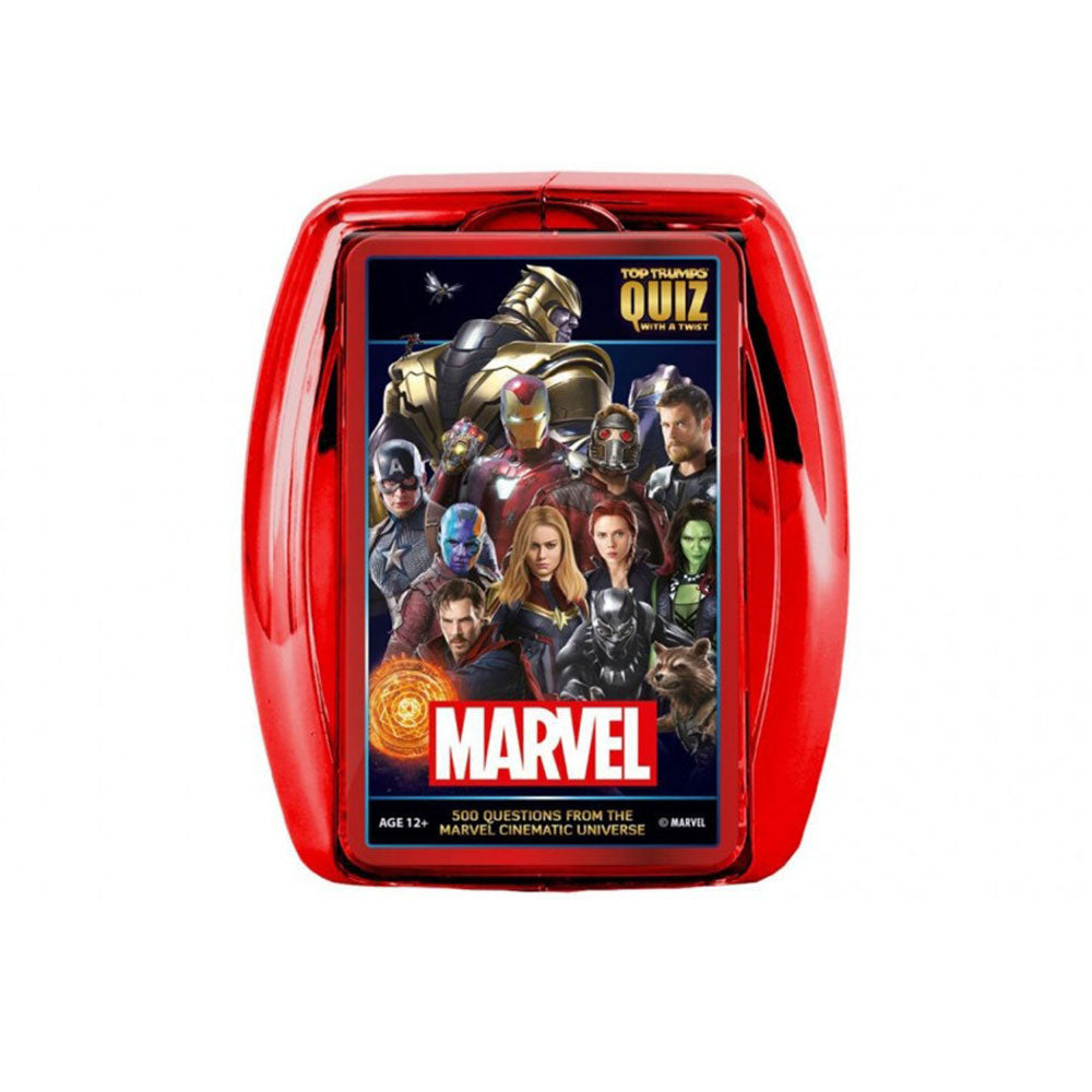 Top Trump Marvel Cinematic Universe Quiz Card Game