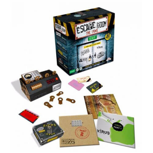 Escape Room the Game 4 Rooms Plus Chrono Decoder Board Game