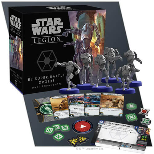 Star Wars Legion B2 Super Battle Droids Unit Expansion Game